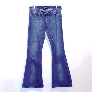 LuckyBrand Lil Maggie Denim 70’s style Boho Jeans